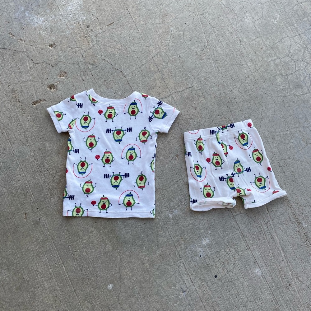 Old Navy Avocado Pajama Set